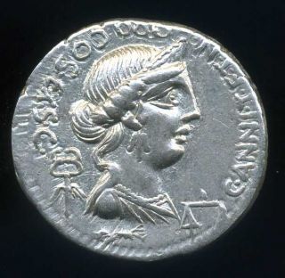 D - D Roman Republic,  Annia 2 (82 - 81 Bc. ) Denarius,  3,  80 G (sear 289) (ef) photo