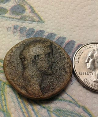 Antoninus Pius,  Roman Emperor 138 - 161 Ad Coin photo