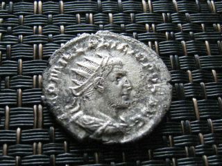 Silver - Fouree Antoninianus Of Philip I 244 - 249 Ad Ancient Roman Coin photo