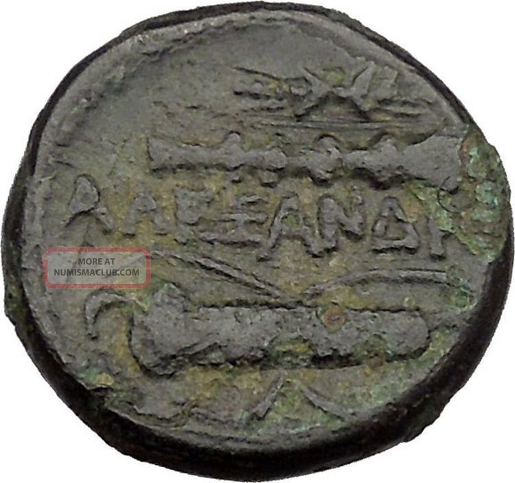 Alexander Iii The Great 336bc Ancient Greek Coin Hercules Bow Club I37075