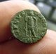 Ancient Roman Coin,  Ae3/4,  Constantius Ii.  337 - 361 Ad.  Virtvs Exercitvs,  Soldier Coins & Paper Money photo 1