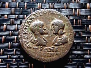 Provincial Coin Of Gordian Iii & Tranquillina Pentassarion Of Odessos,  Thrace. photo