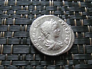 Silver Denarius Of Caracalla 198 - 217 Ad Ancient Roman Coin photo