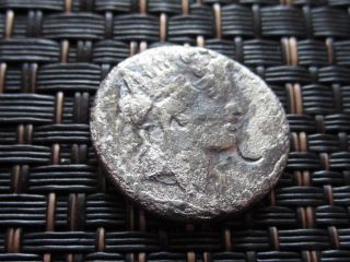 Roman Republic - Silver Ar Denarius Unknown Ancient Roman Coin photo