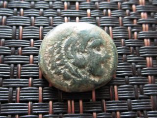 Alexander Iii The Great 336 - 323 Bc.  Bronze Drachm Ancient Greek Coin / 5,  19gr photo