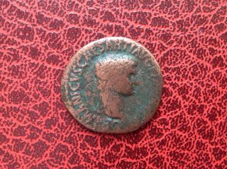 Germanicus,  Ae As,  Struck Under Claudius. photo