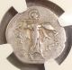 2nd - 1st Centuries Bc Thessalian League Ancient Greek Silver Drachm Ngc F 5/5 5/5 Coins: Ancient photo 1