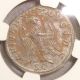 249 - 251 Ad Trajan Decius Ancient Roman Silver Billon Tetradrachm Ngc Au 5/5 3/5 Coins: Ancient photo 1