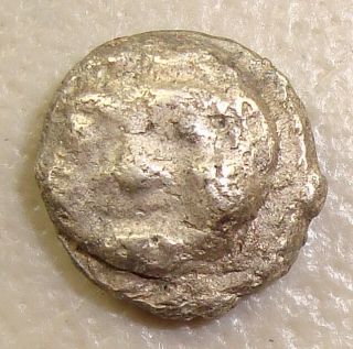 550 - 520 Bc Mysia,  Parium Ancient Greek Gorgoneion/square Incuse Silver Drachm Vf photo