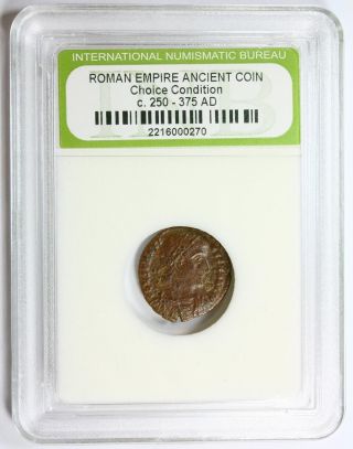 Slabbed Roman Empire Ancient Coin C.  250 - 375 A.  D.  Choice A059 photo