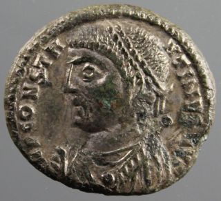 Constantine The Great,  Jupiter,  Sceptre,  Eagle,  Minted Cyzicus,  317 - 320 A.  D. photo