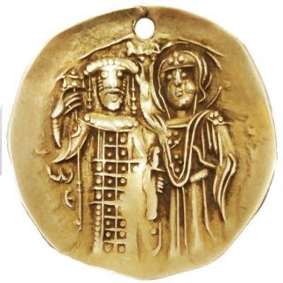 Empire Of Nicaea Gold Hyperpyron John Iii Doukas Magnesia 1222 - 1254 Ad Crusade photo