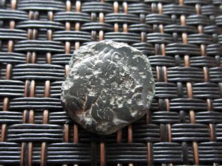 Ancient Greek Bronze Coin Unknown Very Interesting Lion / 14mm photo