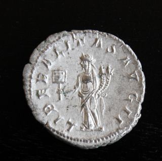 238 - 244 Ad Gordian Iii Ar Double Denarius Au - Silver Roman Antoniniani (387810) photo
