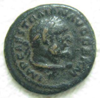 Trajan Hercules / Boar Quadrans 98 - 102 Ad Authentic Ancient Roman Imperial Coin photo