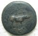 Trajan Hercules / Boar Quadrans 98 - 102 Ad Authentic Ancient Roman Imperial Coin Coins: Ancient photo 1