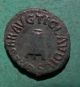 Tater Roman Imperial Ae Quadrans Coin Of Claudius Modius Coins: Ancient photo 1