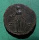 Tater Roman Imperial Ae As Coin Of Faustina Jr Diana Coins: Ancient photo 1