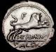 Thorius Balbus,  Juno Sospita & Bull Very Rare Roman Republic Coin Ex Ngc Andcng Coins: Ancient photo 2
