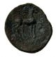 Ephesos Greece 4c.  B.  C.  Unique Bronze Halk Monogram_Е - Ф 4.  22g/20mm R - 580 Coins: Ancient photo 1