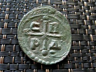 Romanus Iv Diogenes 1068 - 1071 Ad Ae Follis Constantinople Ancient Byzantine Coin photo
