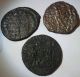 Ancient Roman Bronze Coin X 3 Diocletian Septimius Serverus Constantine I Coins & Paper Money photo 1