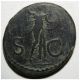 Roman Claudius Bronze As,  Muscular Portrait/minerva 41/42ad,  Example Coins: Ancient photo 1