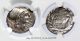 Ngc Cert Xf Roma In Helmet Galley Lutatia 2 Ancient Roman Silver Denarius Coin Coins: Ancient photo 2