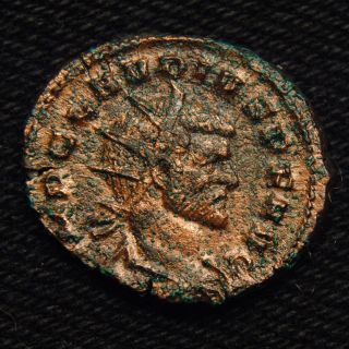 Roman Empire Emperor Claudius Ii Billon Antoninianus Rv Pax Avg - Ad 269 Milan photo