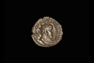Ancient Roman Silver Antoninianus Coin Of Emperor Postumus - 262 Ad photo