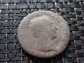 Bronze Ae As Of Trajan 98 - 117 Ad Ancient Roman Coin photo