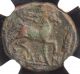 Thessalian League 2nd - 1st Centuries Bc Ae18 Ngc - Fine Obv Athena Rev Horse Coins: Ancient photo 1