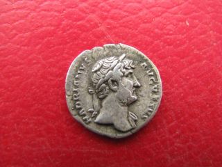 Hadrian Ar Denarius 117 - 138 Ad Cos Iii Victory photo