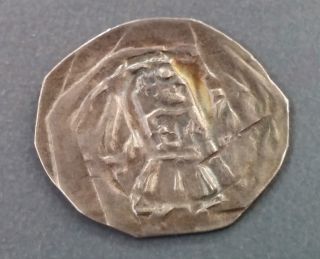 C.  1200s Medieval German Silver Coin photo