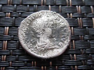 Silver - Fouree Denarius Of Caracalla 198 - 217 Ad Ancient Roman Coin photo