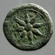 Roman Republic Bronze Quincux_minerva In Corinthian Helmet & Wheel_scarce Coins: Ancient photo 1