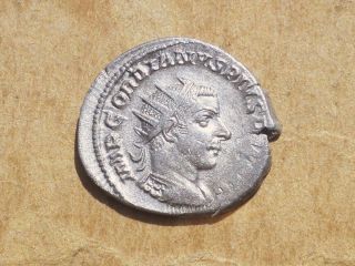 Roman Empire Gordian Iii (238 - 244 A.  D. ) Silver 1 Antoninianus 242 - 244 A.  D.  S 8626 photo