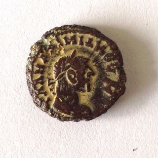 Roman Provincial: Maximianus I,  Tetradrachm Alexandria Year 3=287/8ce Ex S.  Qedar photo