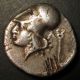 Ancient Greek Akarnania,  Leukas 400bc Silver Stater Pegasos Flying Athena Helmet Coins: Ancient photo 1