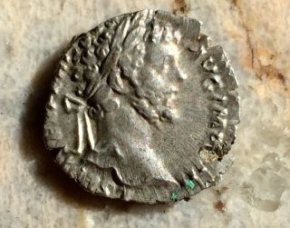 Septimius Severus,  196 - 7 Ad. ,  Ar Denarius,  3.  4 Grams,  Rome. photo