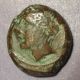 Ancient Greek Coin Sicily Panormos As Ziz Æ 336 - 330 Bc Apollo Horse Dolphin Coins: Ancient photo 1