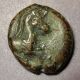 Ancient Greek Coin Sicily Panormos As Ziz Æ 336 - 330 Bc Apollo Horse Dolphin Coins: Ancient photo 2