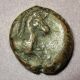 Ancient Greek Coin Sicily Panormos As Ziz Æ 336 - 330 Bc Apollo Horse Dolphin Coins: Ancient photo 3