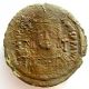 Very Large Byzantine Coin Ae39 Copper Follis Of Justinianus - M - E45 Coins: Ancient photo 1