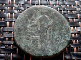 Bronze Ae Sestertius Of Commodus 177 - 192 Ad Ancient Roman Coin photo