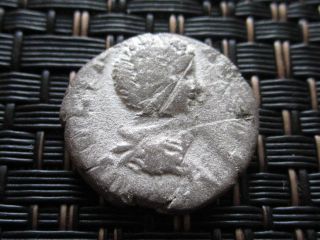Silver Ar Denarius Of Julia Domna Wife Of Septimius Severus Ancient Roman Coin photo