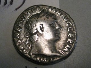 Roman Empire; Trajan 98 - 117 Ad.  Ca.  101 Ad (cosiiii).  Silver Denarius photo