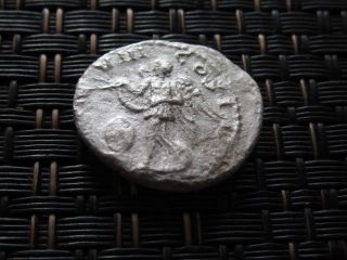Silver Ar Denarius Of Septimius Severus 193 - 211 Ad Ancient Roman Coin photo