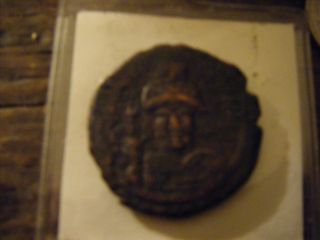 Byzantine Empire Coin N.  R.  Maurice Tiberius photo