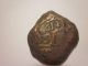 1652 Spain Spanish Coin Imperial Copper Counter Marked 5.  18 Grams.  204 Oz. Coins: Ancient photo 1